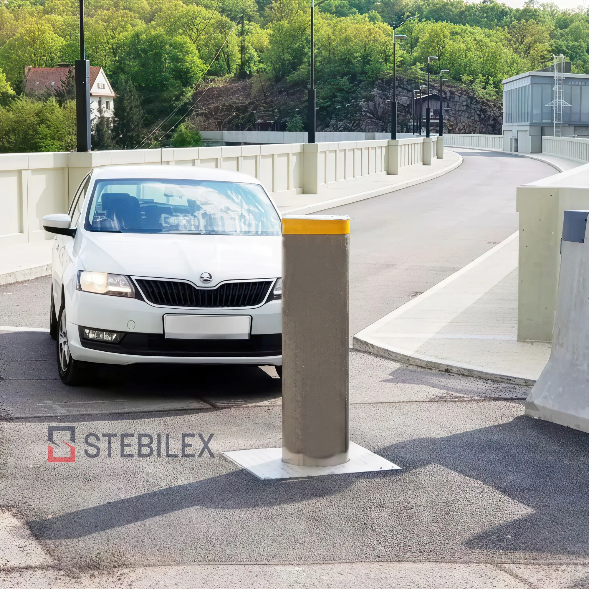 Automatic Hydraulic Bollards from Stebilex