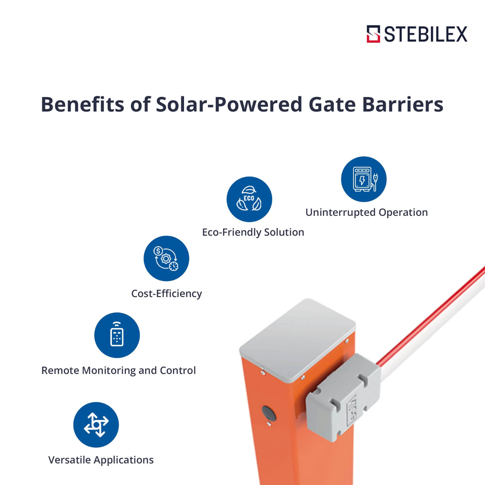 Benefits of Solar-Powered Gate Barriers