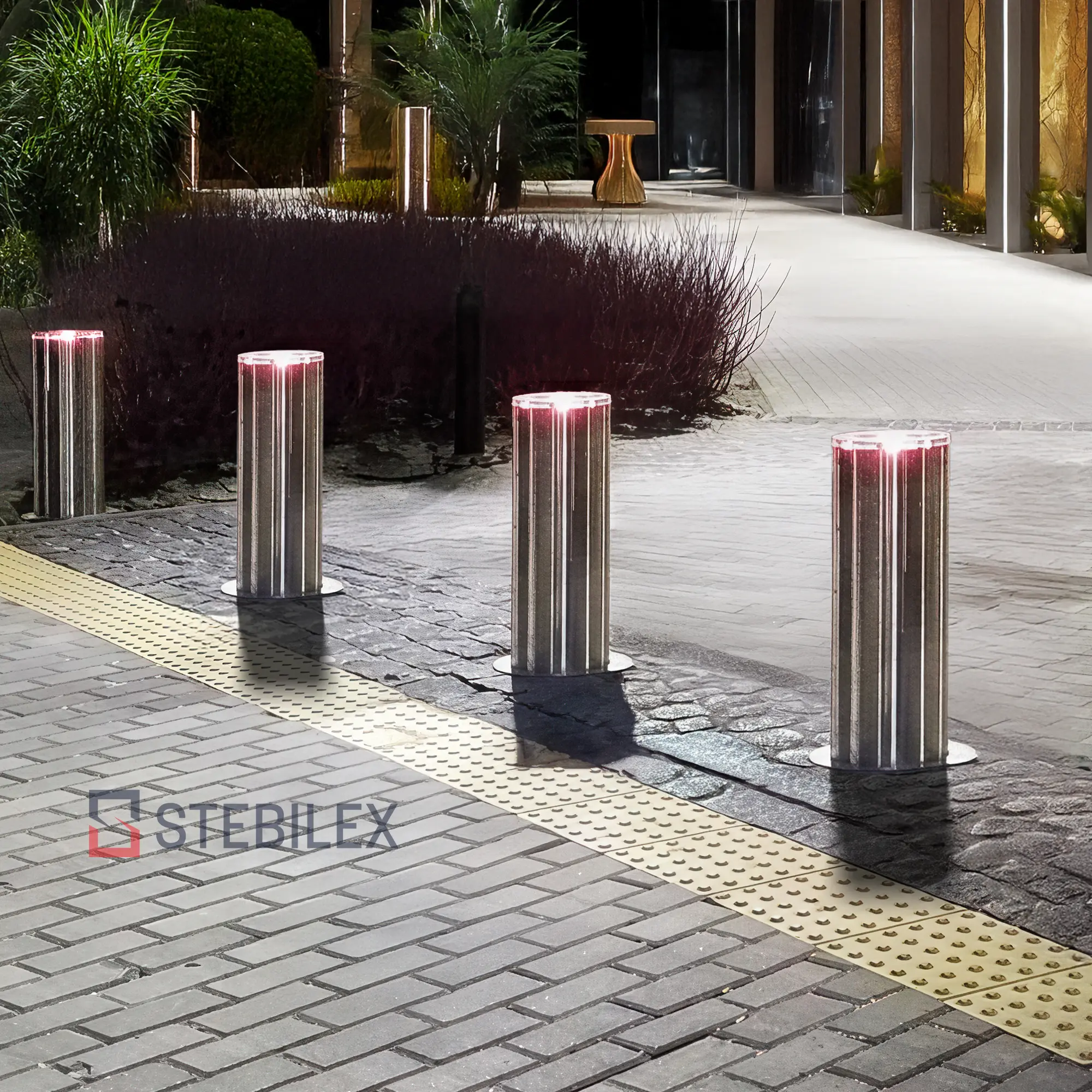 Decorative Hydraulic Bollards from Stebilex