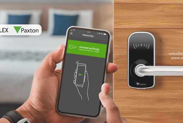 Paxton Lock Pro BanneWireless Access Control with PaxLock Pro in Airbnb Hotels and Business Centers