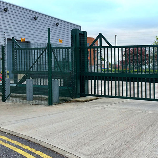 Security Infrastructure with PAS68 Sliding Gates